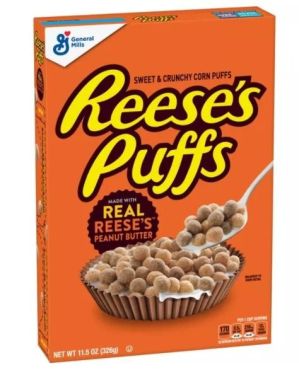 ReesesPuffs Breakfast cereal, 326g